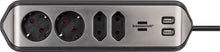 Buitinis ilgintuvas BRENNENSTUHL, 4 vt, 2USB, 2m