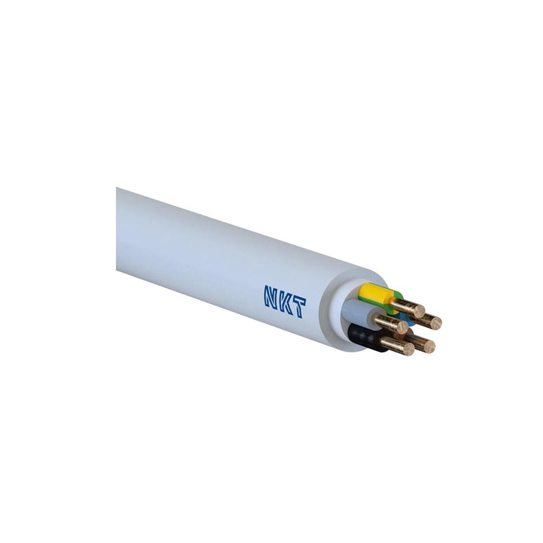 Kabel instalacyjny NKT NYM, Eca, 500 V, 3 x 4 mm², 100m