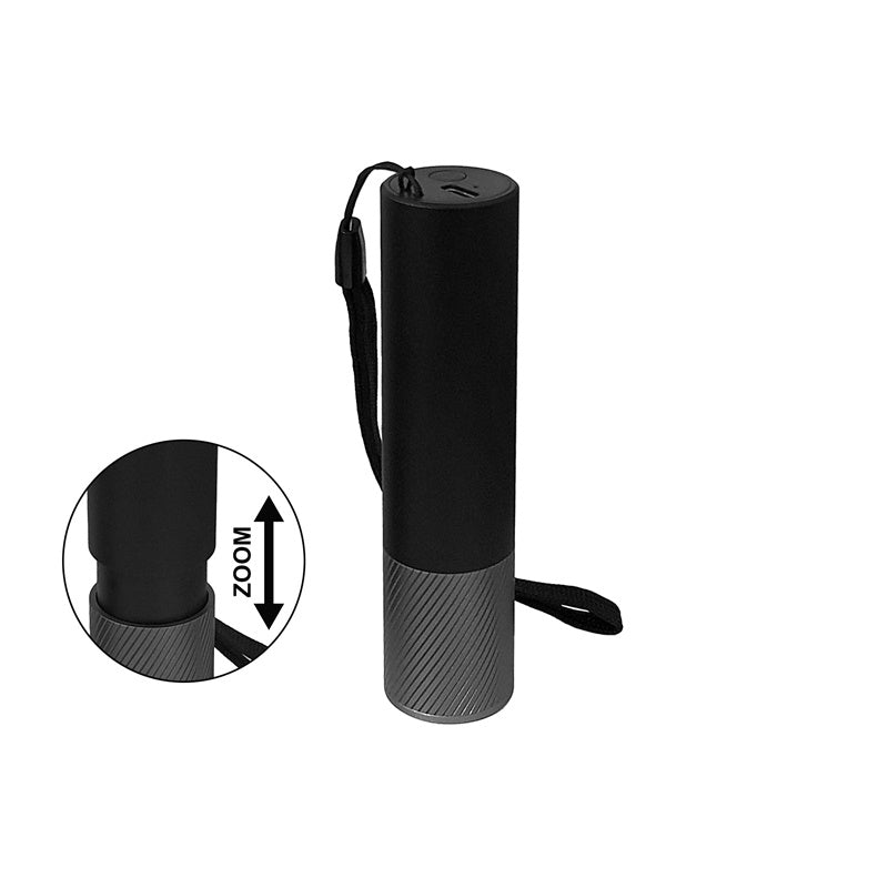 Handheld Flashlight 3W 300LM Rechargeable IP42 USBC