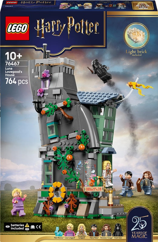 LEGO® Harry Potter™ Luna Lovegood's House 76467 Building Toy, 764 Pieces
