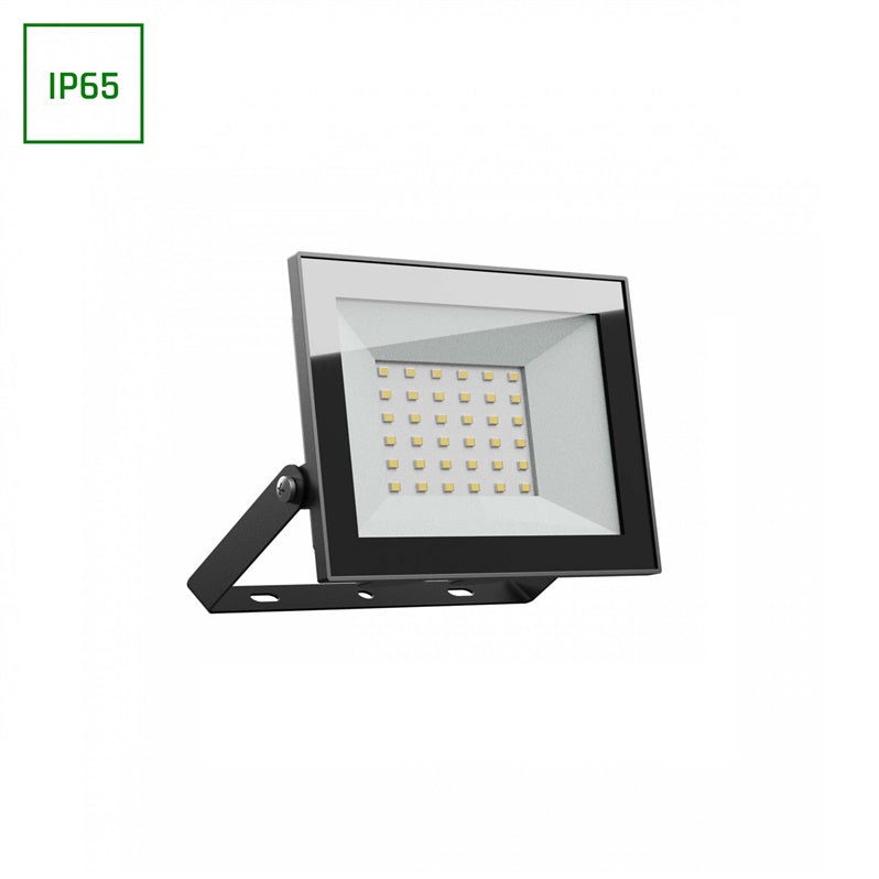 PROJEKTOR ZEWNĘTRZNY LED 30W 230V NW IP65 CZARNY