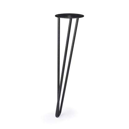 KOJA STALO 400 MM JUODA SMEIGTUKO FORMA
