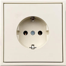 Socket LIREGUS MODERN, earthed, sand color