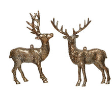 Eglutės žaisliukas Decoris Deer, bronzos, plastikas/metalas