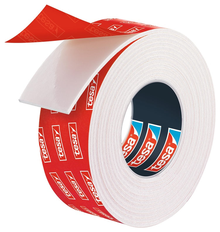Double-sided adhesive tape Tesa tesa, white