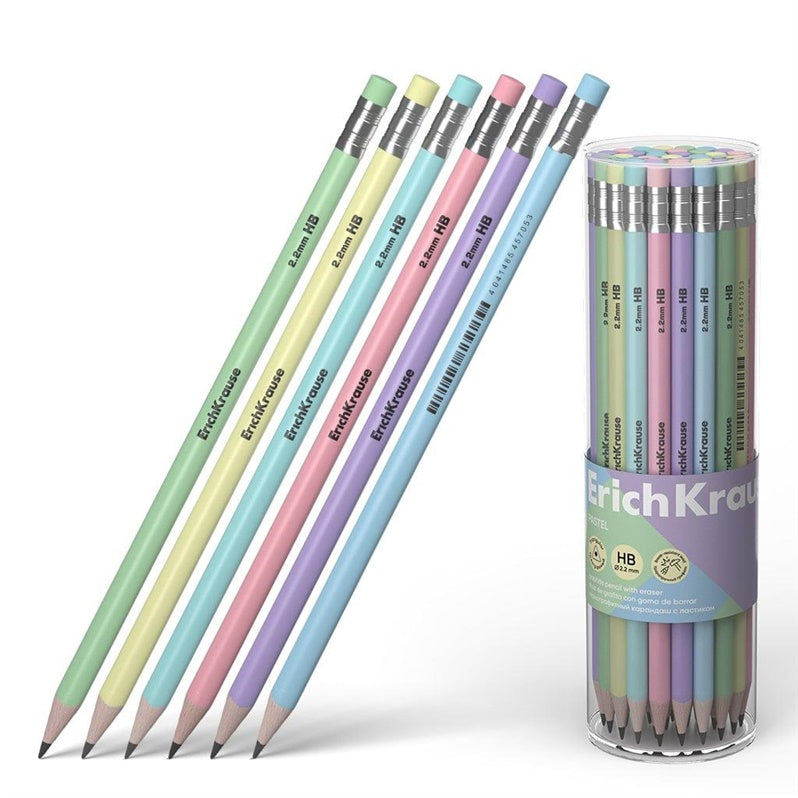 Grafito pieštuk Erichkrause Pastel triangular HB, įv. sp.