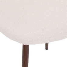 Dining chair Atmosphera Roka, brown/white, 51x44x85cm