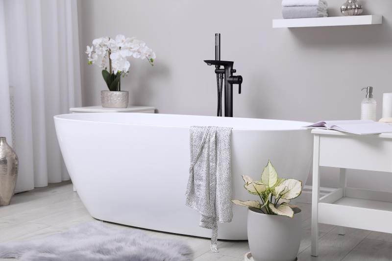 Freestanding bath mixer Invena Glamour BW-02-W04-V