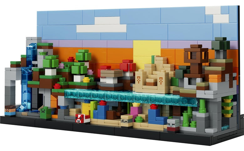 LEGO® Minecraft Mini Biomes Building Set 21589, 797 Pieces