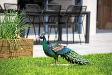 Garden Decoration "Peacock", 94 cm x 28 cm x 52 cm