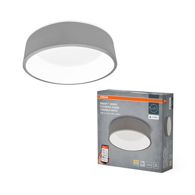 LUMINAIRE FIX WIFI 450 24W GREY