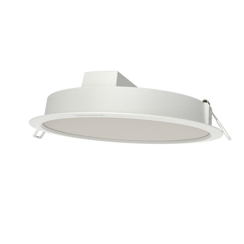 SLIM Protect LED luminaire, 18W, 3000°K, 1980lm, white, Ø190mm