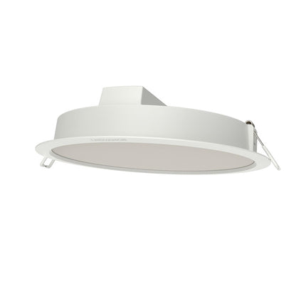 SLIM Protect LED luminaire, 18W, 3000°K, 1980lm, white, Ø190mm