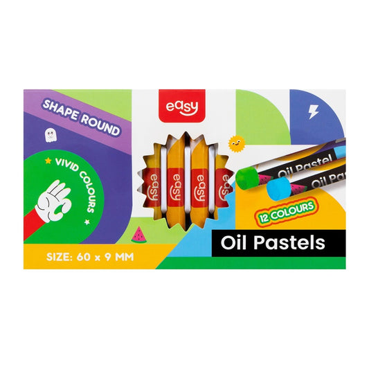 Oil pastels 12 colours