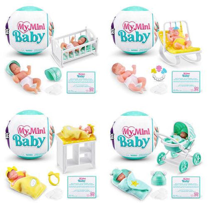 Lėlė - kūdikis su priedais 5 Surprise Mini Baby 77487GQ2