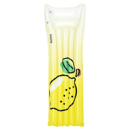 Inflatable Bestway Lemon mattress, yellow, 183 cm x 69 cm