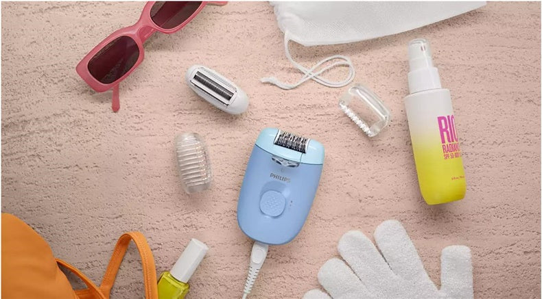 Epilator Philips Series 4000 BRE247/00, blue