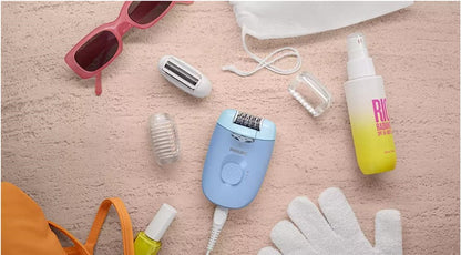 Epilator Philips Series 4000 BRE247/00, blue