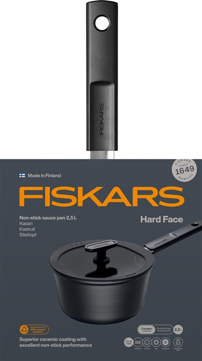Puodas Fiskars Hard face 1075525, 2.5 l