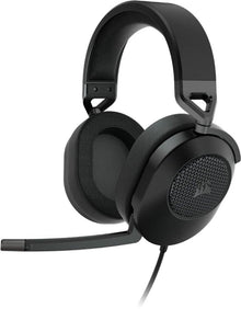 Žaidimų ausinės Corsair HS65 SURROUND juodos