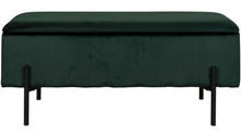 Prieškambario suoliukas Watford , t. žalia sp.,36.5x95x46cm