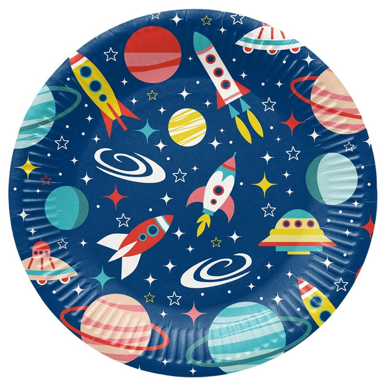 Одноразовые тарелки PAW Space, Ø 23 см, 8 шт.