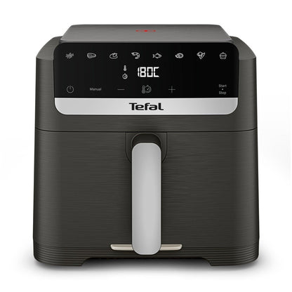 Karšto oro gruzdintuvė Tefal EY866HE1, juoda sp., 7.5 l