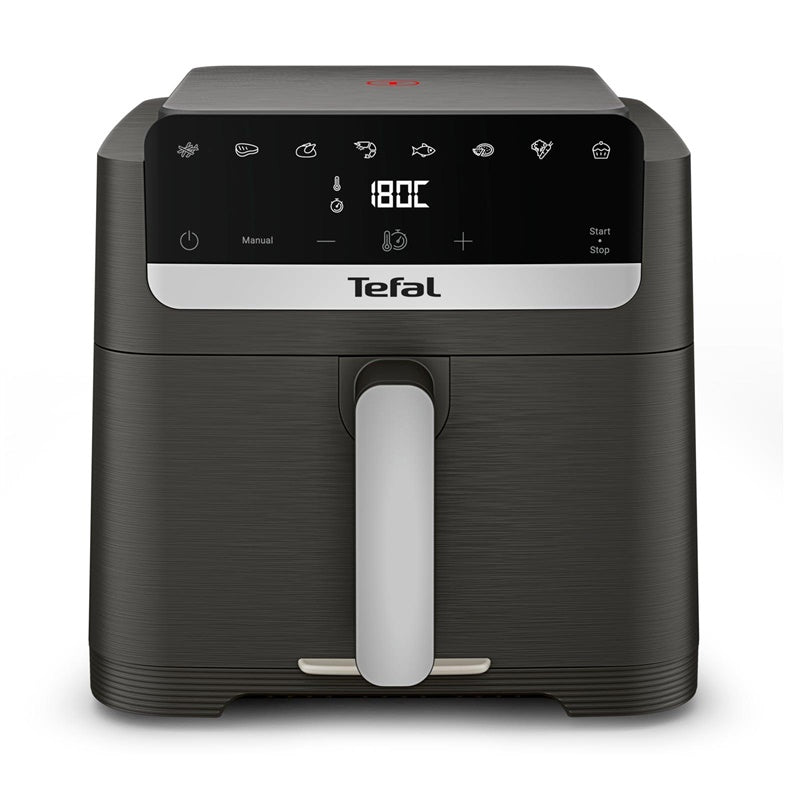 Karšto oro gruzdintuvė Tefal EY866HE1, juoda sp., 7.5 l