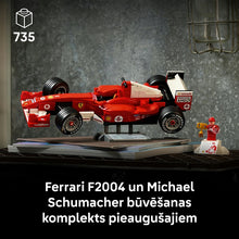 LEGO Icons Ferrari F2004 11375, 735 pieces