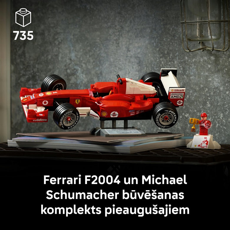 LEGO Icons Ferrari F2004 11375, 735 pieces