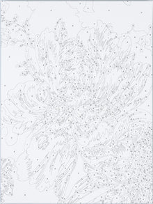 Tapymas pagal skaičius Flower 80910