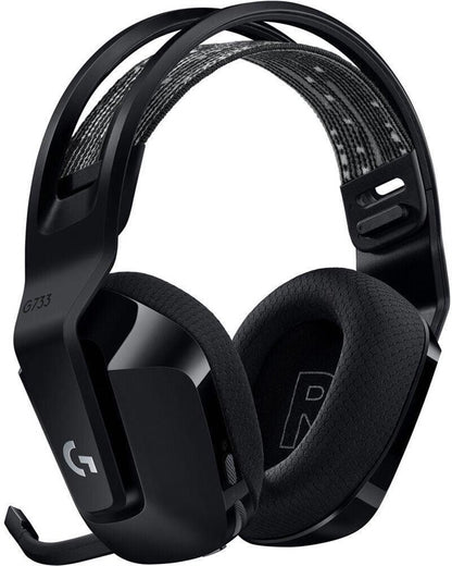 Logitech G733 Wireless Gaming Headset, Black