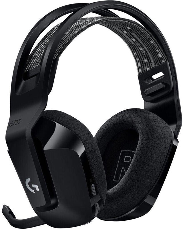 Logitech G733 Wireless Gaming Headset, Black