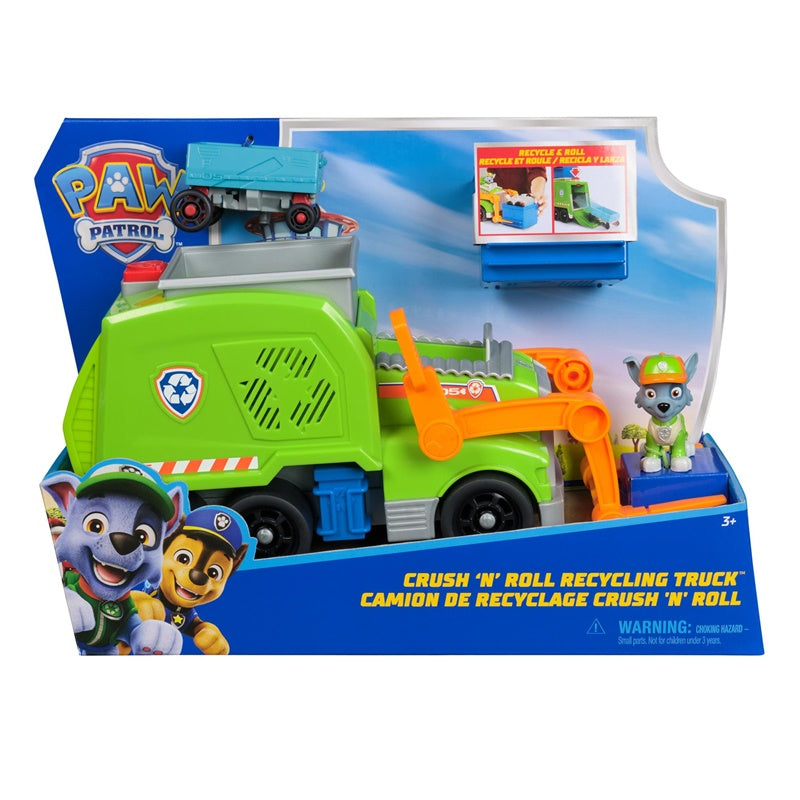 Žaislinis sunkvežimis Paw Patrol Chase n Roll Rocky 6071248