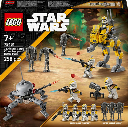 Konstruktorius LEGO® 327th Clone Troopers™ Battle Pack 75431