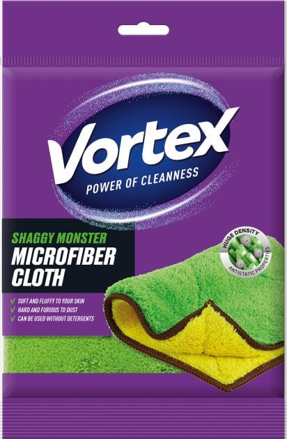 Šluostė Vortex Shaggy Monster, geltona, virtuvei