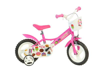 Vaikiškas dviratis Bimbo Bike 124RL, rožinis, 12"