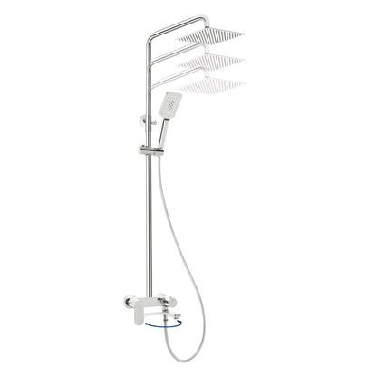 Shower set with mixer Deante Alpinia NAC_01AM
