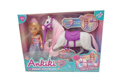Lalka Ankiki z koniem 606038, 13 cm
