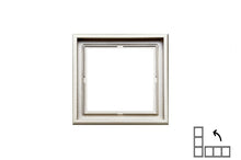 Single frame LIREGUS MODERN, champagne colour