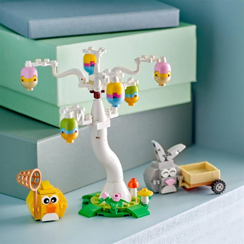 LEGO® Velykų kiškio ir viščiuko margučių medžioklė 40808