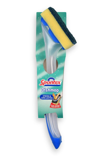 Spontex Dishmop Washing Up Sponge with Handle, 1 pc