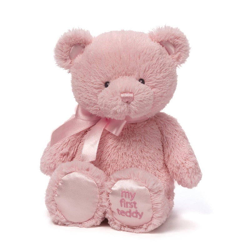 Plush toy Gund Teddy 6055512/6055510, brown/pink