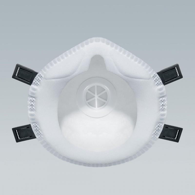 Respiratorius, su vožtuvu Uvex, balta, Universalus
