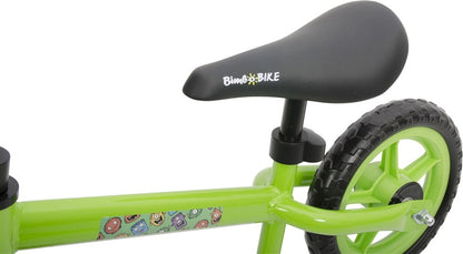 Balansinis dviratis Bottari Monsters 75811, žalias, 10''