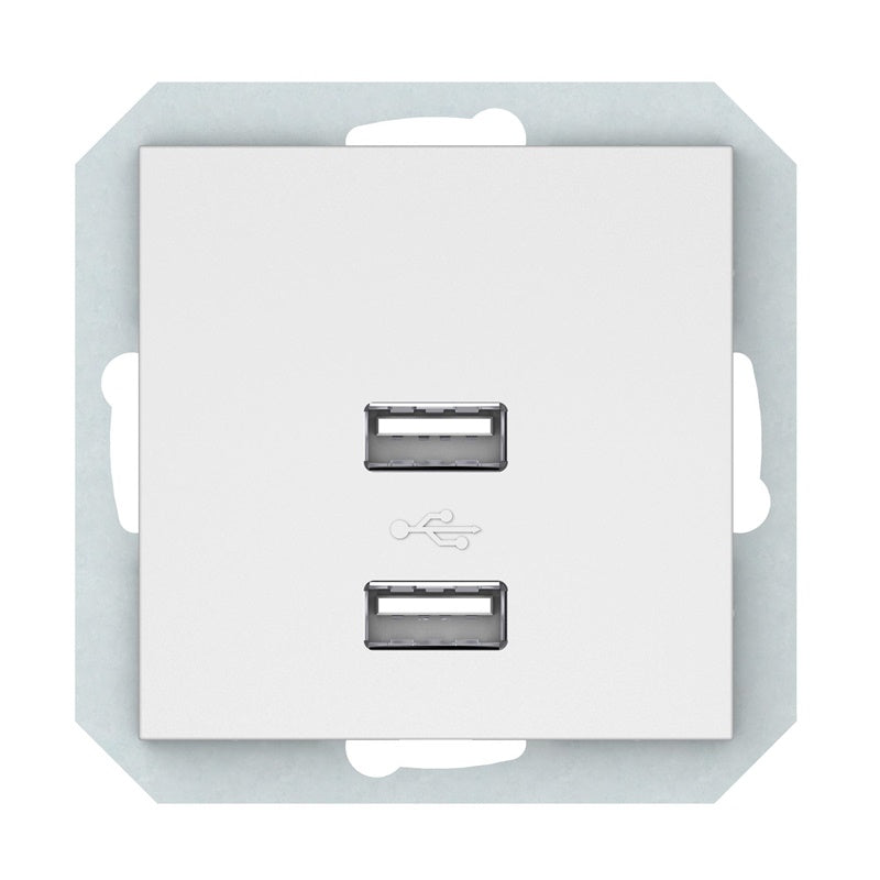 USB kroviklis VILMA QR1000, mat. baltos spalvos