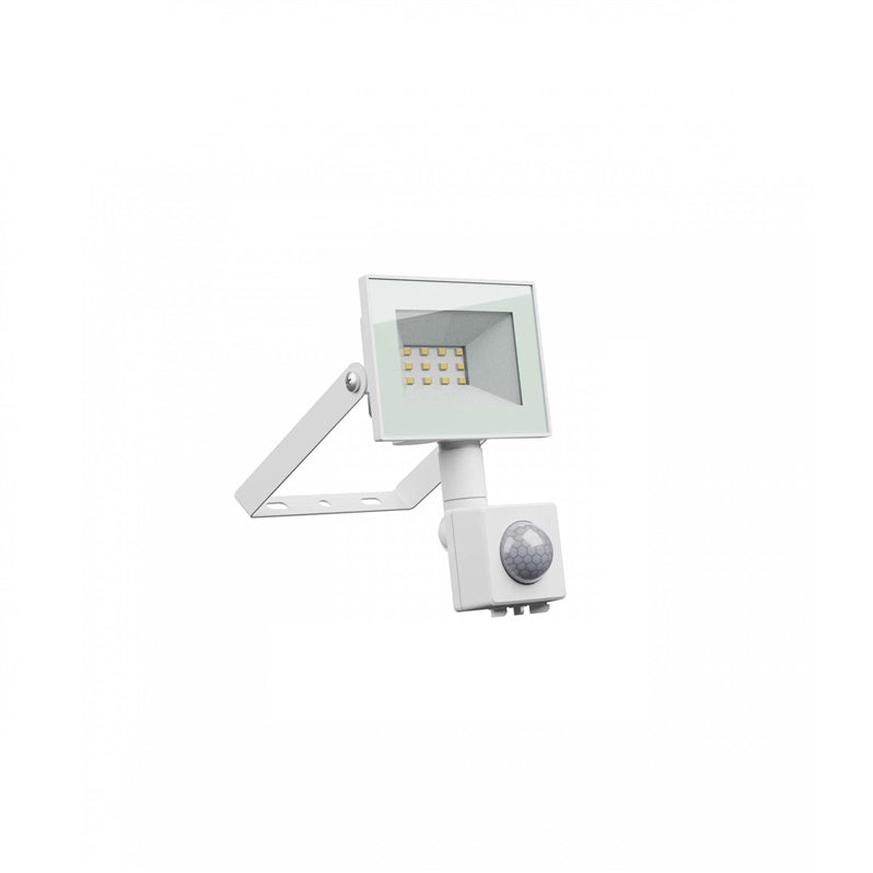 NAŚWIETLACZ ZEWNĘTRZNY LED Z CZUJNIKIEM RUCHU 10W 230V NW IP44