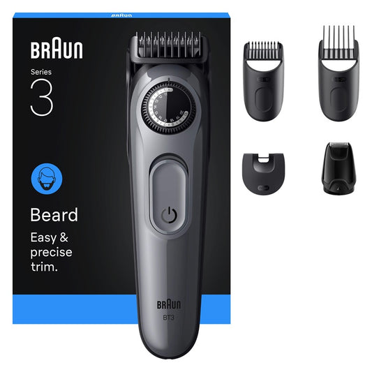 Barzdakirpė Braun BT3560, pilka