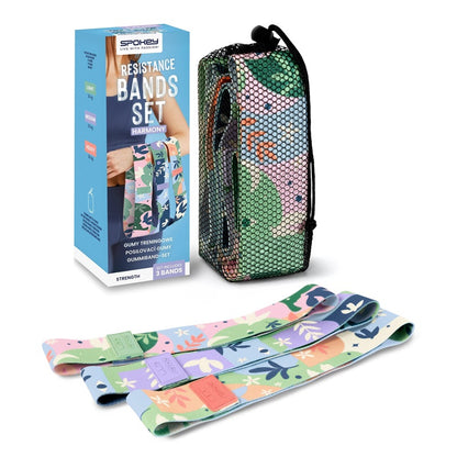 Pasipriešinimo gumų rinkinys Spokey Harmony, 3 vnt.