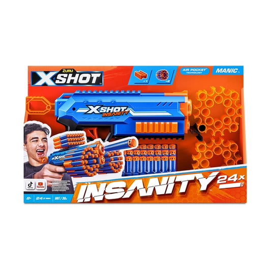 Zabawkowy karabin z kulkami XSHOT Manic Insanity 36603